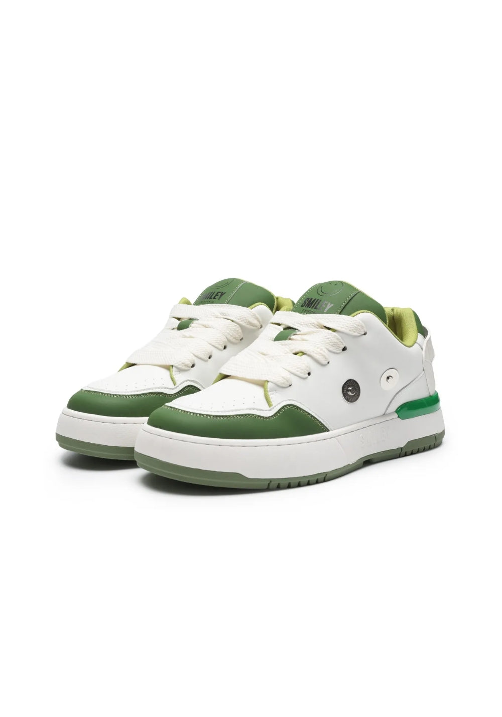 SMILEY丨Color-Block Leather Skate Shoes - PSYLOS 1, SMILEY丨Color-Block Leather Skate Shoes, Skate Shoes, SMILEY•JAPAN, PSYLOS 1